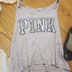 Pink vs tank top